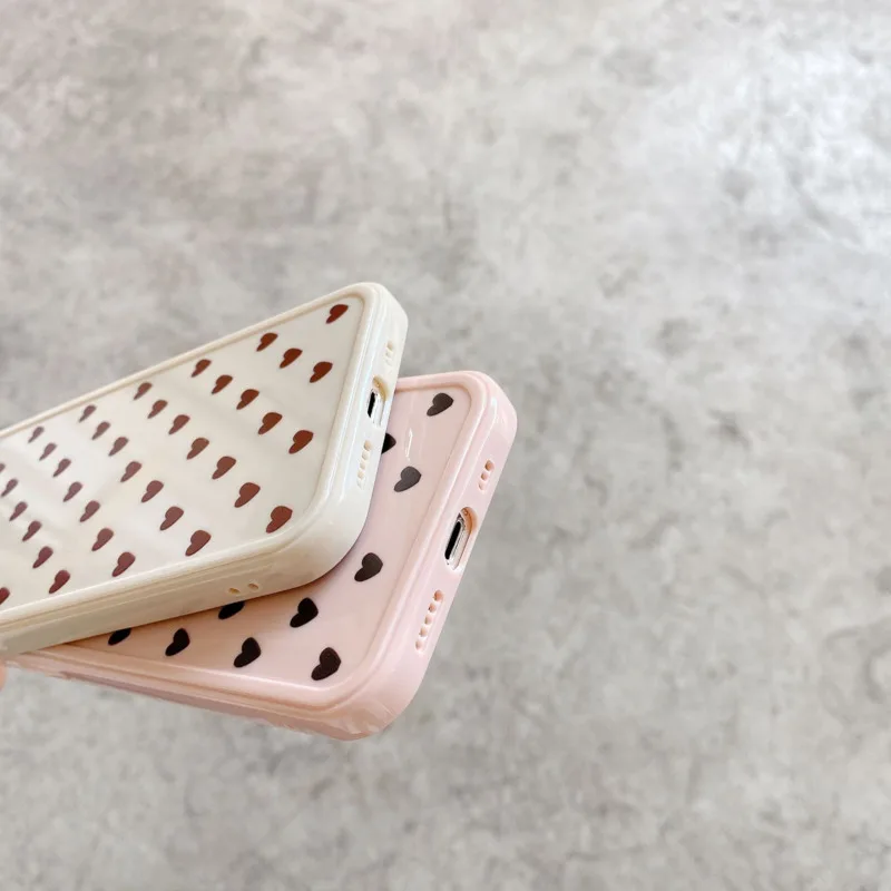 

Little love TPU soft shell phone case is suitable for iPhone11 12Pro Max mini X XR XSMax 8 7PluS anti-drop protective back cover