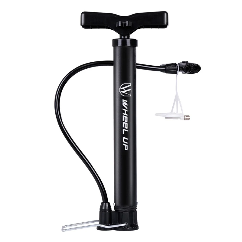 Bicycle Pump Inflator 100PSI Gauge Portable Lightweight Hand Air External Hose Fits Presta Schrader Tire | Спорт и развлечения