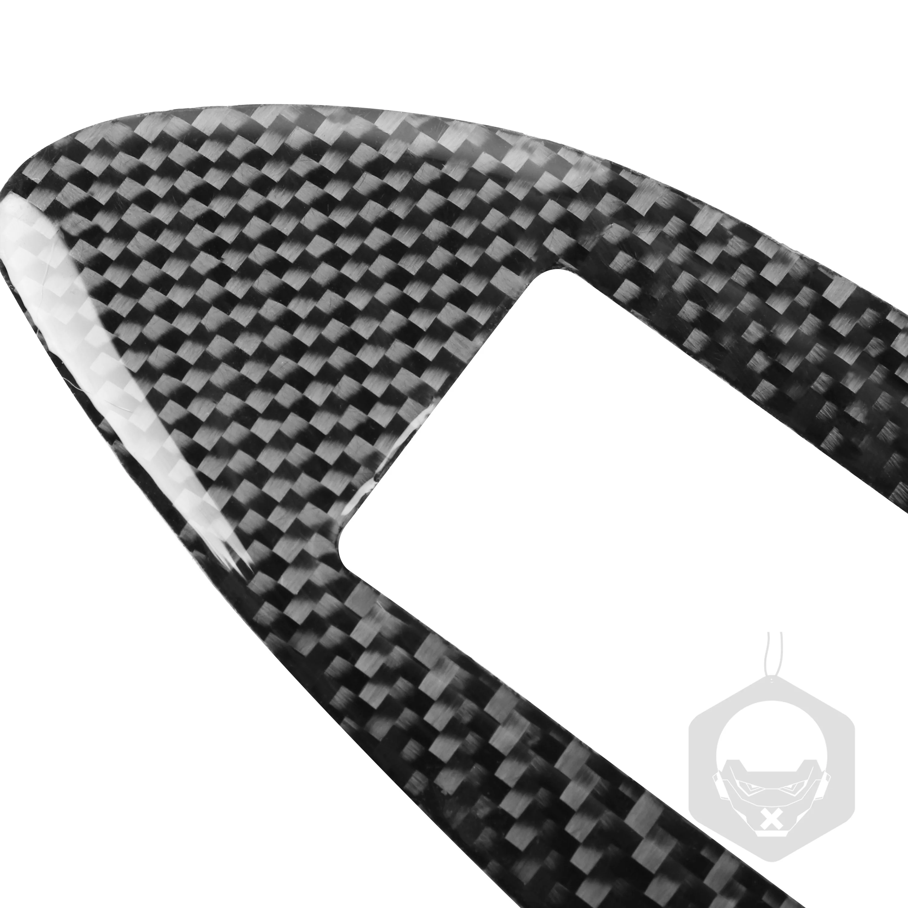 

Weave Texture Carbon Fiber Sticker Window Lift Switch Panel For Dodge Challenger 2008-2014 Decal Car Styling Accessories Hellcat