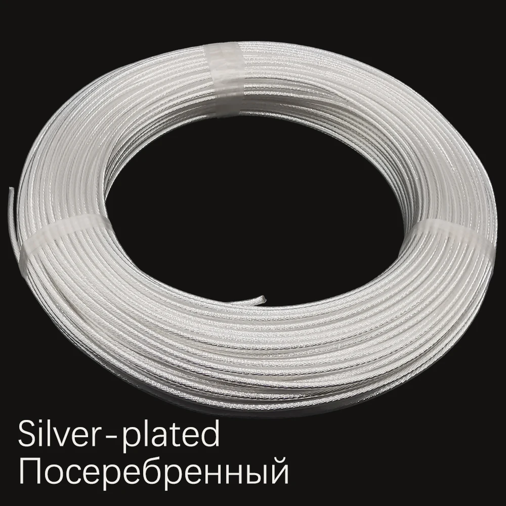 20AWG 0 5 квадратный миллиметровый силовой кабель PTFE Луженый посеребренный