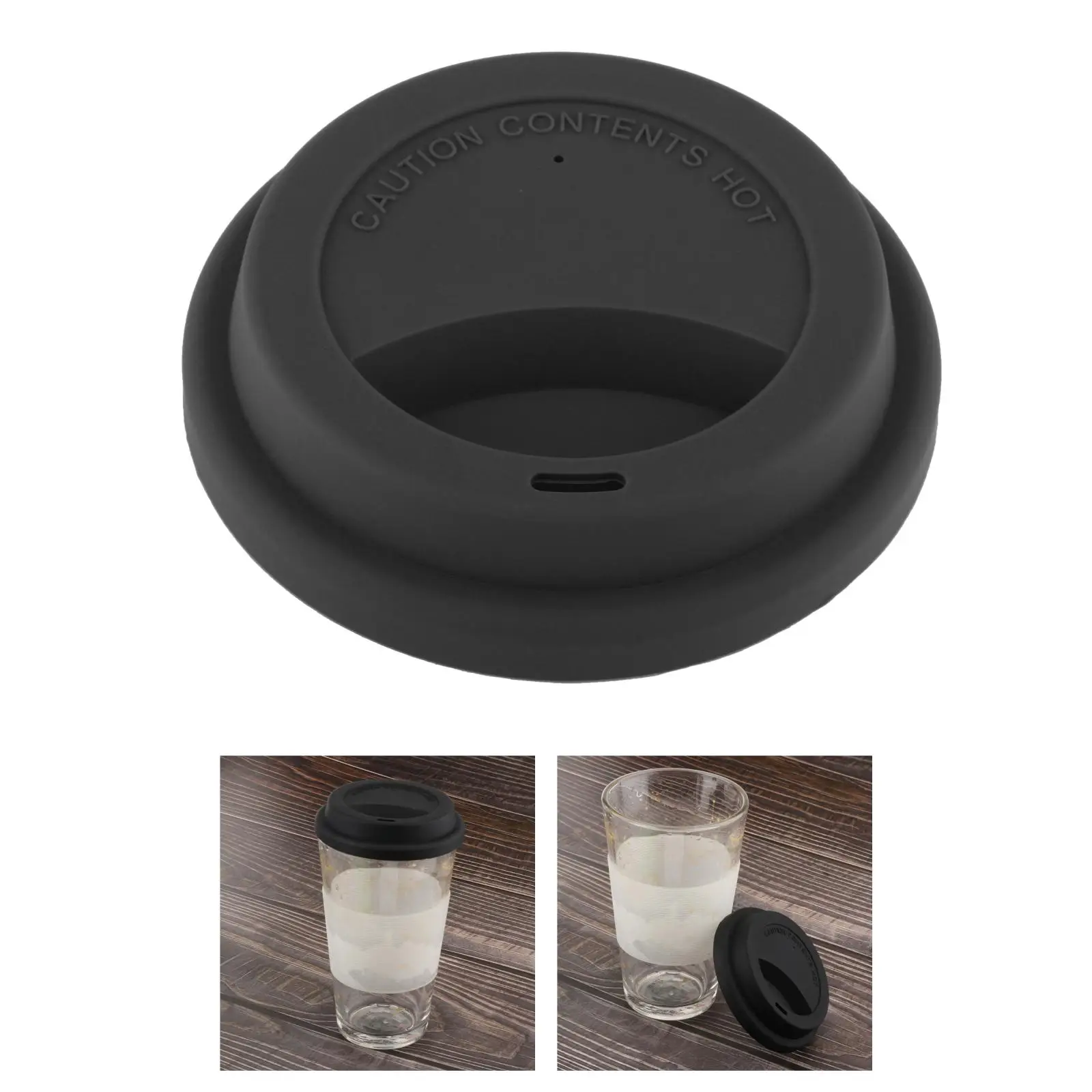 

Silicone Cup Cover Stretch Leakproof Suction for Tea Coffee Glass