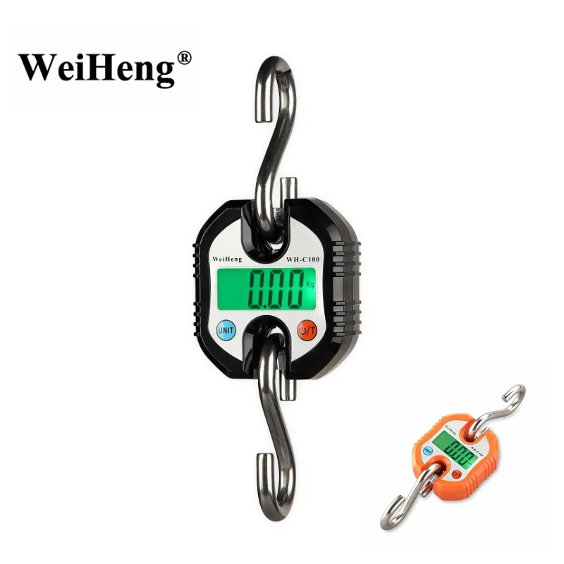 Весы WeiHeng Crane цифровые весы 150 кг 500 из нержавеющей стали с крючком 200 300 ЖК петля для