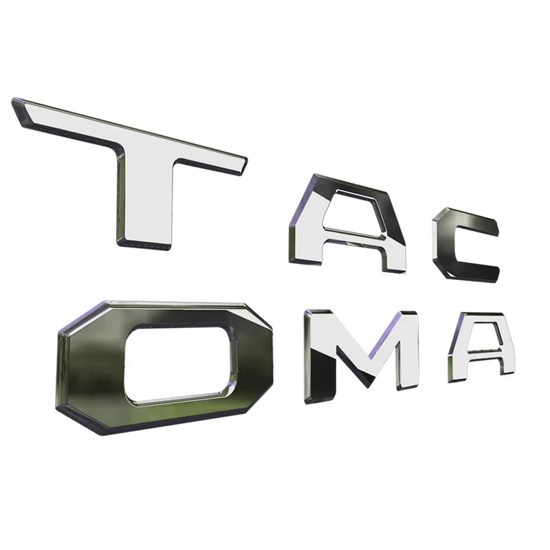 3d-эмблема для задней двери Toyota Tacoma 2016-2019 (хром) | Автомобили и мотоциклы
