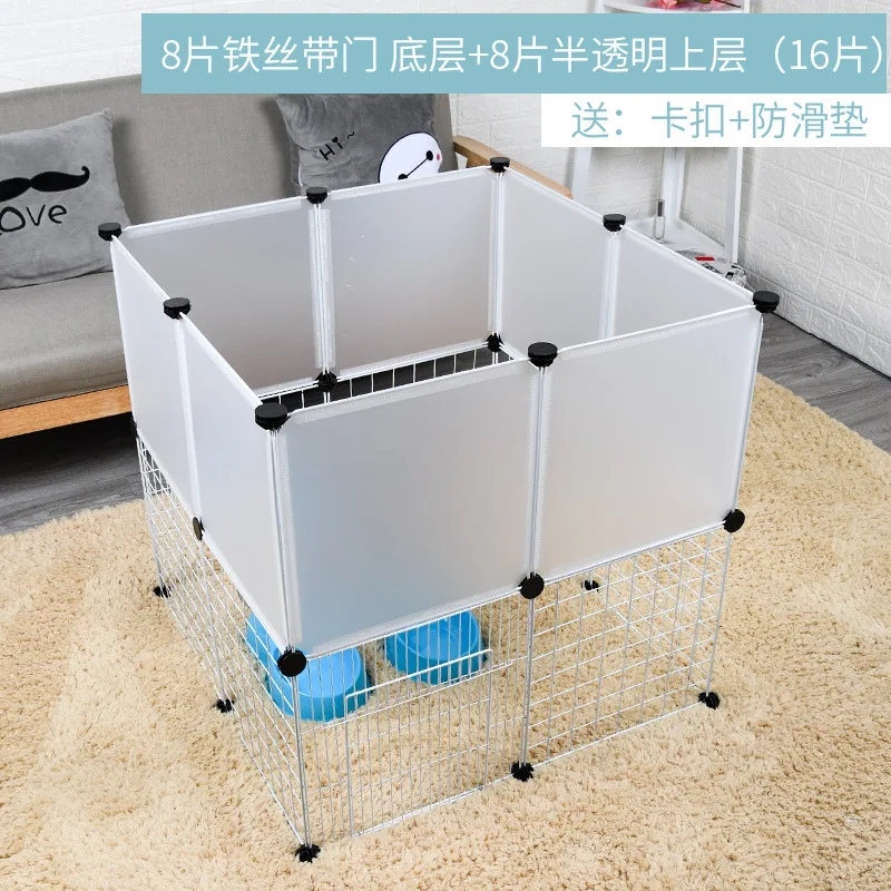 Комбинированная проволочная сетчатая клетка сделай сам для домашних животных