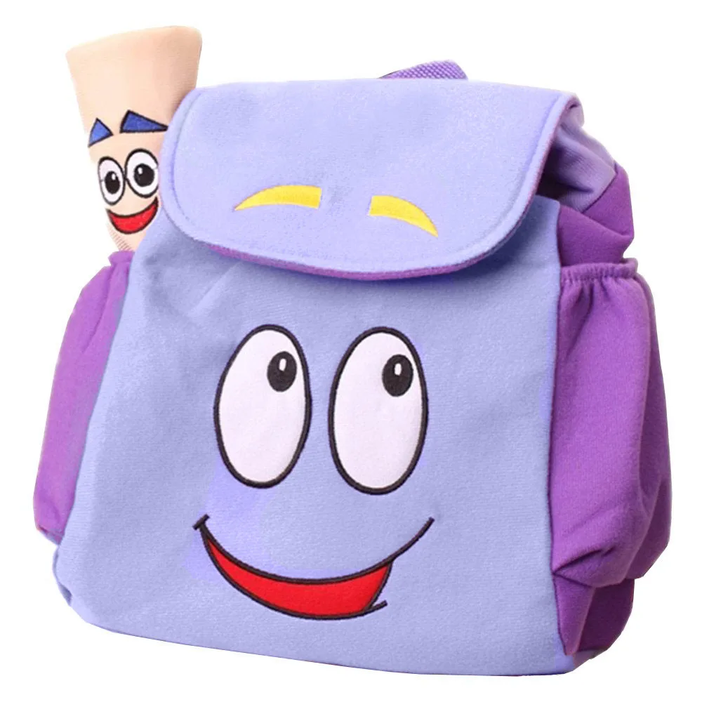 Рюкзак спасательный с картой Dora Explorer игрушки для детского сада пурпурные