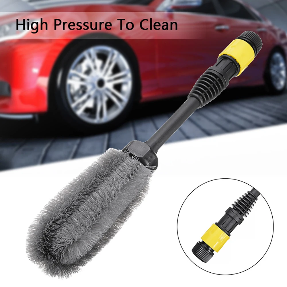 

15 Car Wheel Cleaning Brush Tire Washing Clean Tyre Alloy Soft Bristle Cleaner Car Accessories Auto Care Cleaning Tools