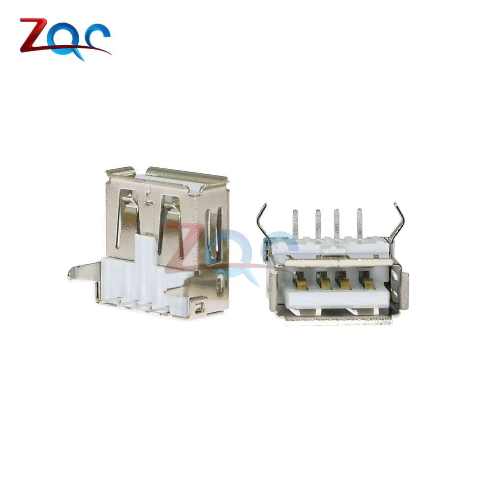 10 шт. разъёмы USB 2 0 типа A 4 контакта|connector 4pin|4pin femaleconnector female |