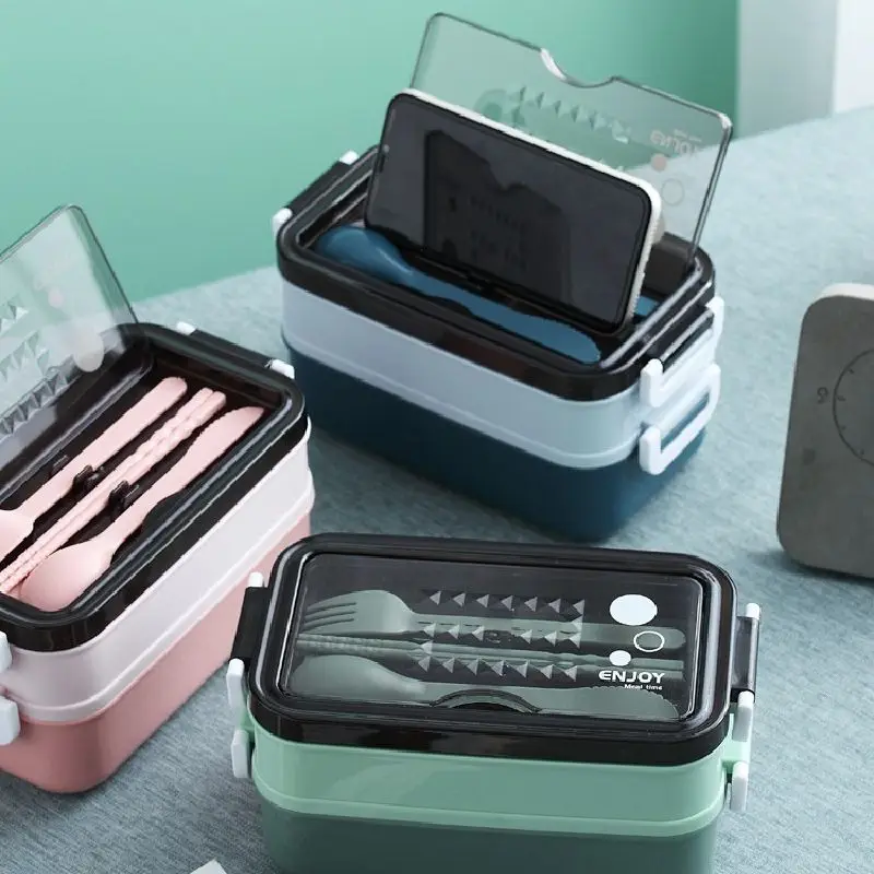 

Children Bento Box Abs Food Heating Lunch Box Home Kitchen Containers for Food Storage Protable Lunch Bento Boxes