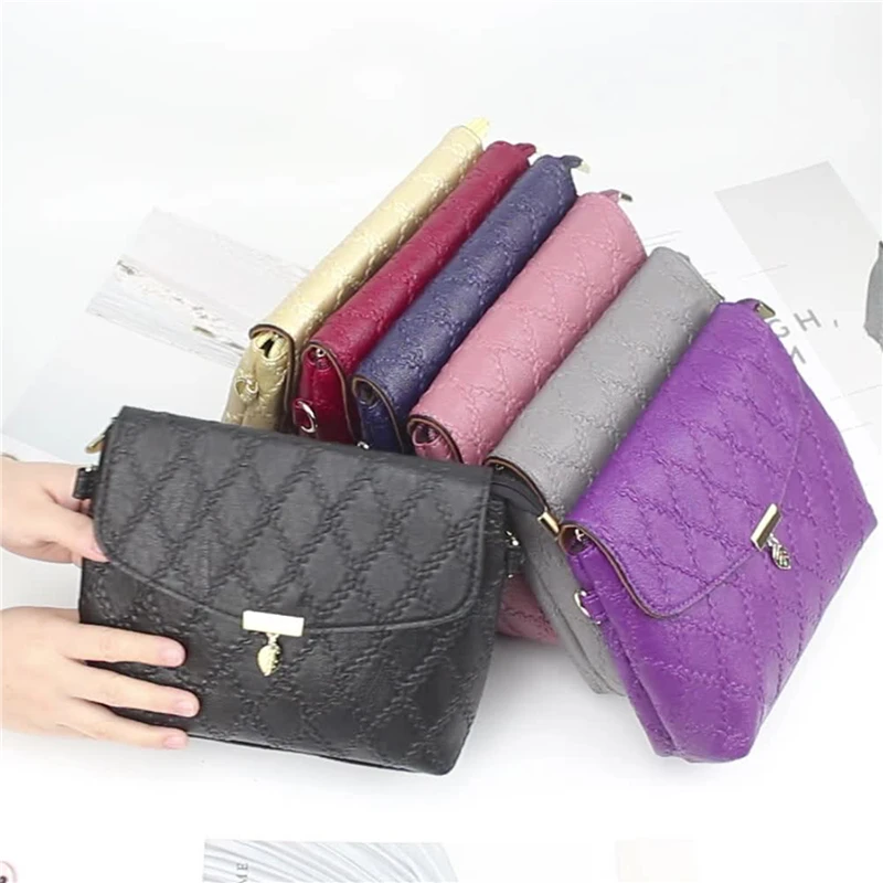 

New Women's Messenger Bag All-match Women's Messenger Bag Simple Women's Shoulder Bag For Femlae 6 Color