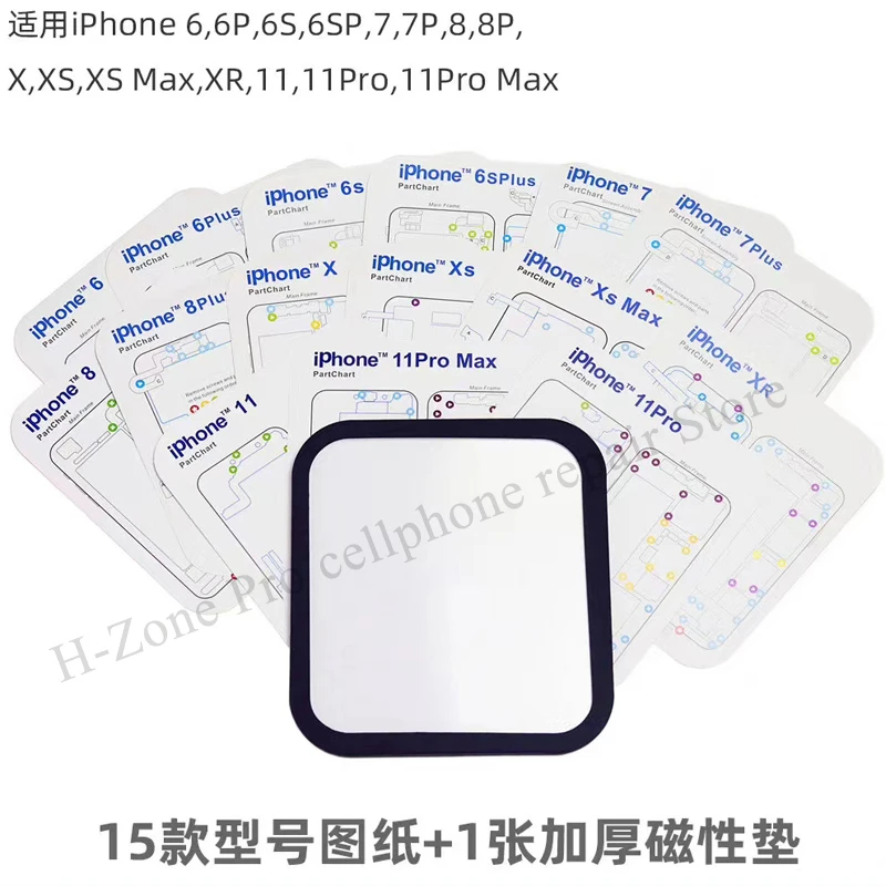 15 шт. профессиональные направляющие для iPhone11 XsMax XR XS X 8P 8 7P 6 6s 6p p|Наборы ручных