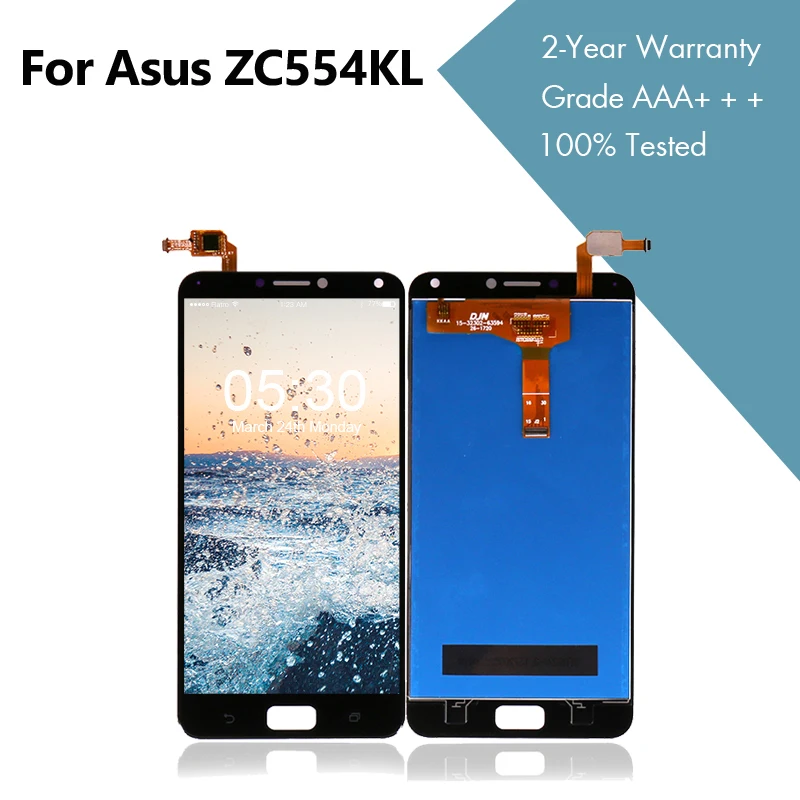 Для Asus Zenfone 4 Max ZC554KL ЖК дисплей с сенсорным дигитайзером в сборе экран lcd