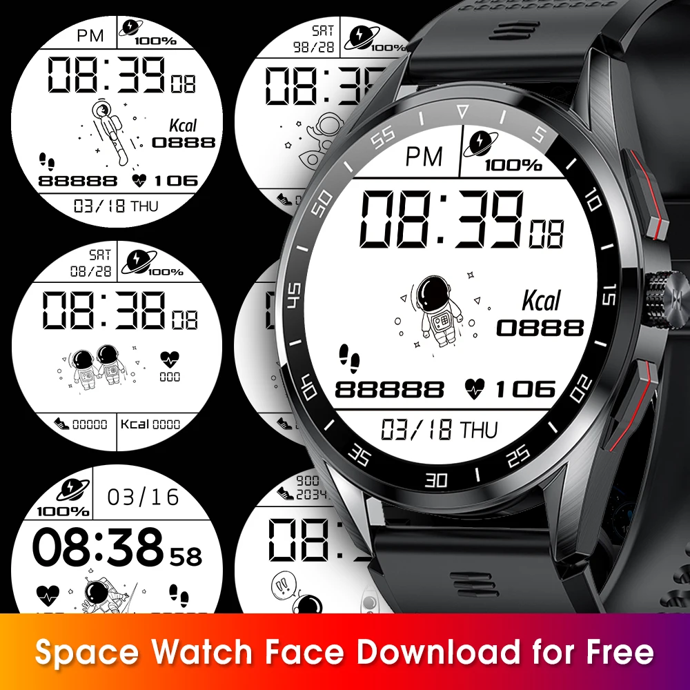 LYKRY M3 Smart Watch Men Women 1.3inch Screen Bluetooth Call HeartRate IP68 Waterproof DIYface Watches Wristband For Android ios |