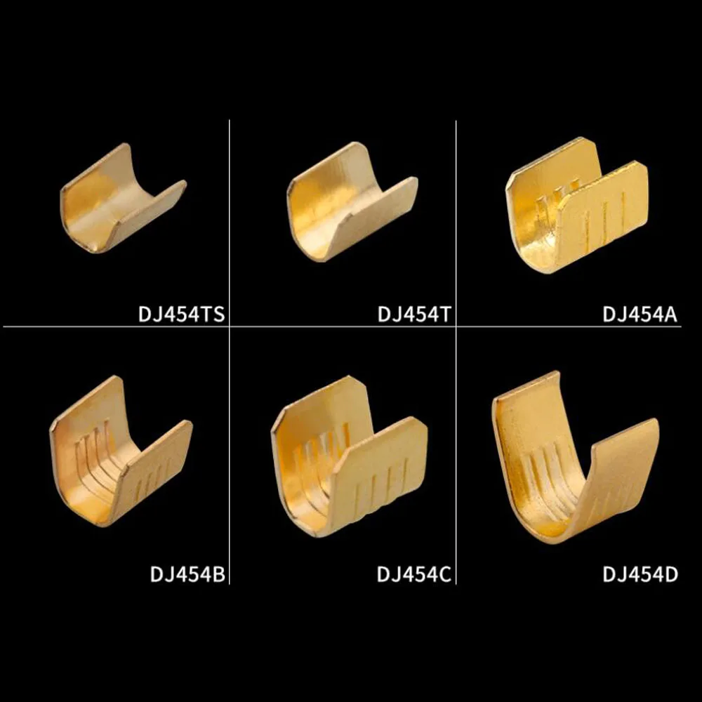 DJ454TS/454T/454A/454B/454C, U-образная обжимная Клемма, медная параллельная Пряжка, полимерная Φ розетка