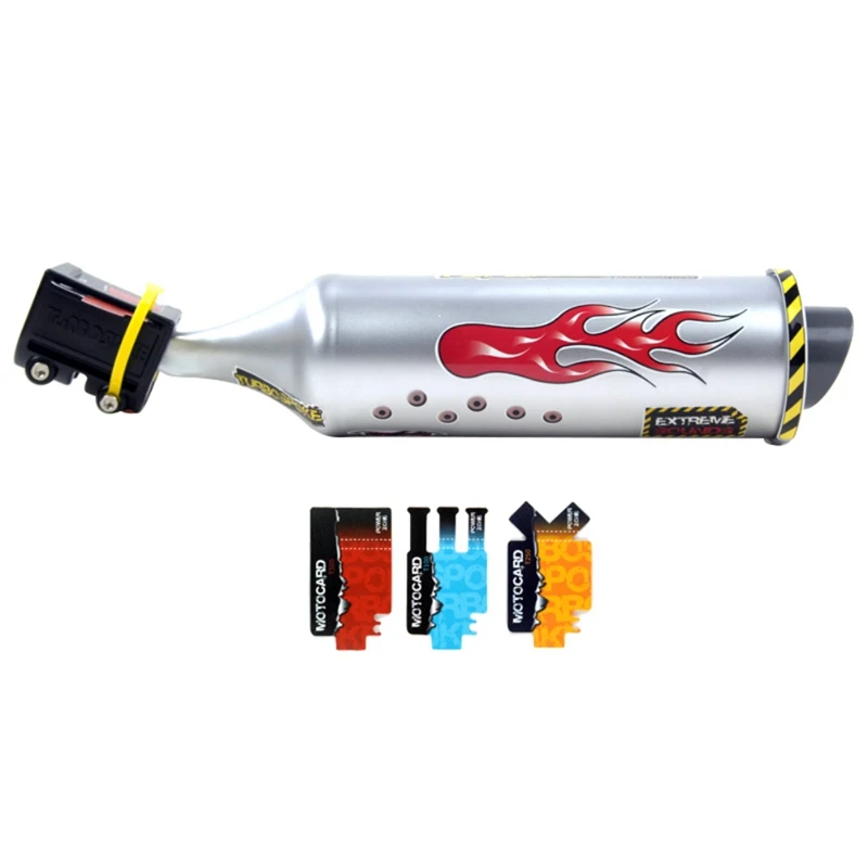 Выхлопная труба для велосипеда и турбины шесть видов мотоциклов звуковые