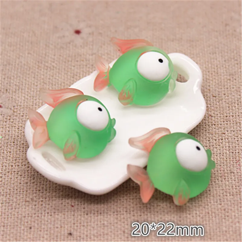 10 шт. новые милые морские животные из смолы рыба/Медузы/краб/морская лошадь с