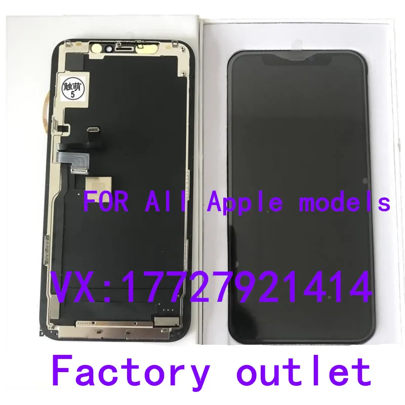 ЖК дисплей для iPhone X XS XSMax XR 11 сенсорный экран OLED TFT с дигитайзером в сборе