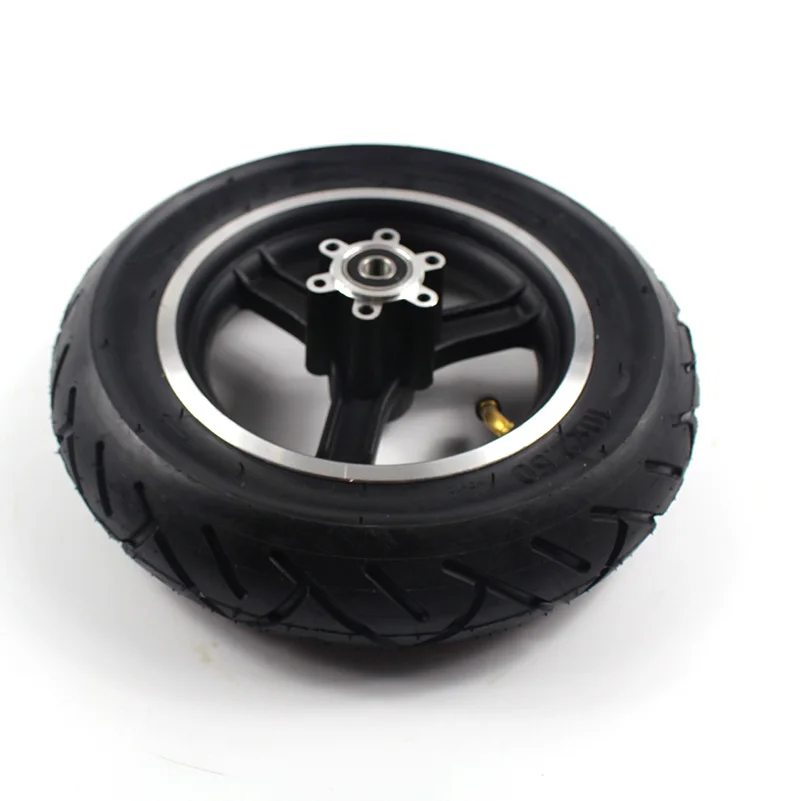 

Free shipping 10X2.50 tire inner tube&rims&Brake disc Rear Brake Caliper Pump for Electric scooter 10 inch pneumatic Wheels