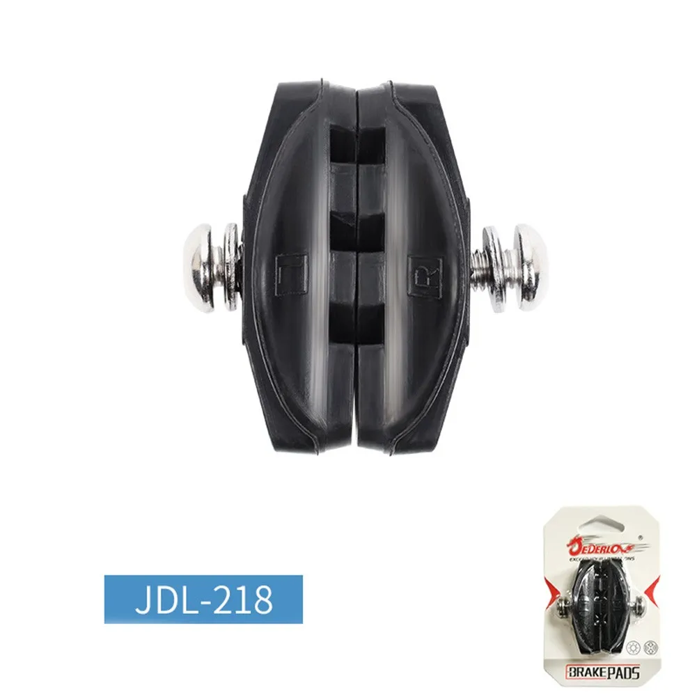 

MTB Road Bike JDL-218 Model Brake Pads C Brake V Brake Arc-shaped Design Pads Triple Contour Brake Blocks Bicycle Accessory
