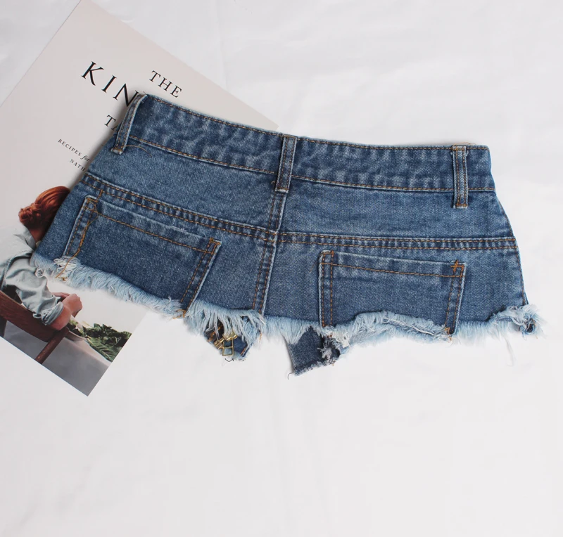 

SeeBeautiful New Fashion Spring 2021 Blue Belts Zipper Button Tassel Irregular Wide Denim Girdle Women tide Y604