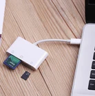 3в1 USB 3,1 Type C кардридер USB-C TF Microsd SD CF OTG адаптер для HuaweI Samsung для XIAOMI Android Phone Macbook Laptop C