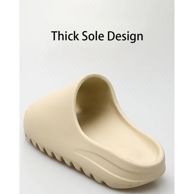 Шлепанцы для мужчин и женщин Нескользящие сандалии на толстой нескользящей