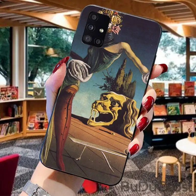 

Riccu Salvador Dali Art Phone Case For For Samsung Galaxy A10 A20 A30 A40 A50 70 A10S 20S A2 Core C8 A30S A50S A31