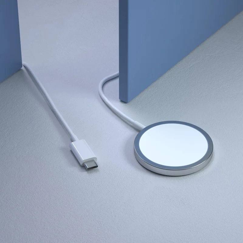 

2021 NEW Original Magnetic Wireless charging For iPhone12 magsafe 15W PD Fast Charger For apple 12pro Magsafing Wireless Charger