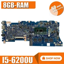 SAMXINNO UX305UA Laptop Motherboard For Asus UX305UA UX305U U305U mainboard 100% test OK I5-6200U 8GB-RAM