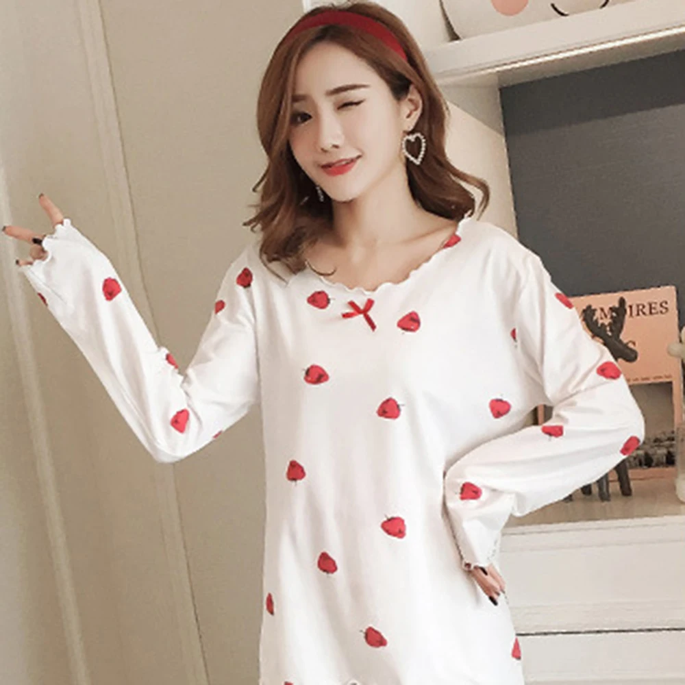 Женский Пижамный костюм женское нижнее белье Топ с длинным рукавом брюки набор