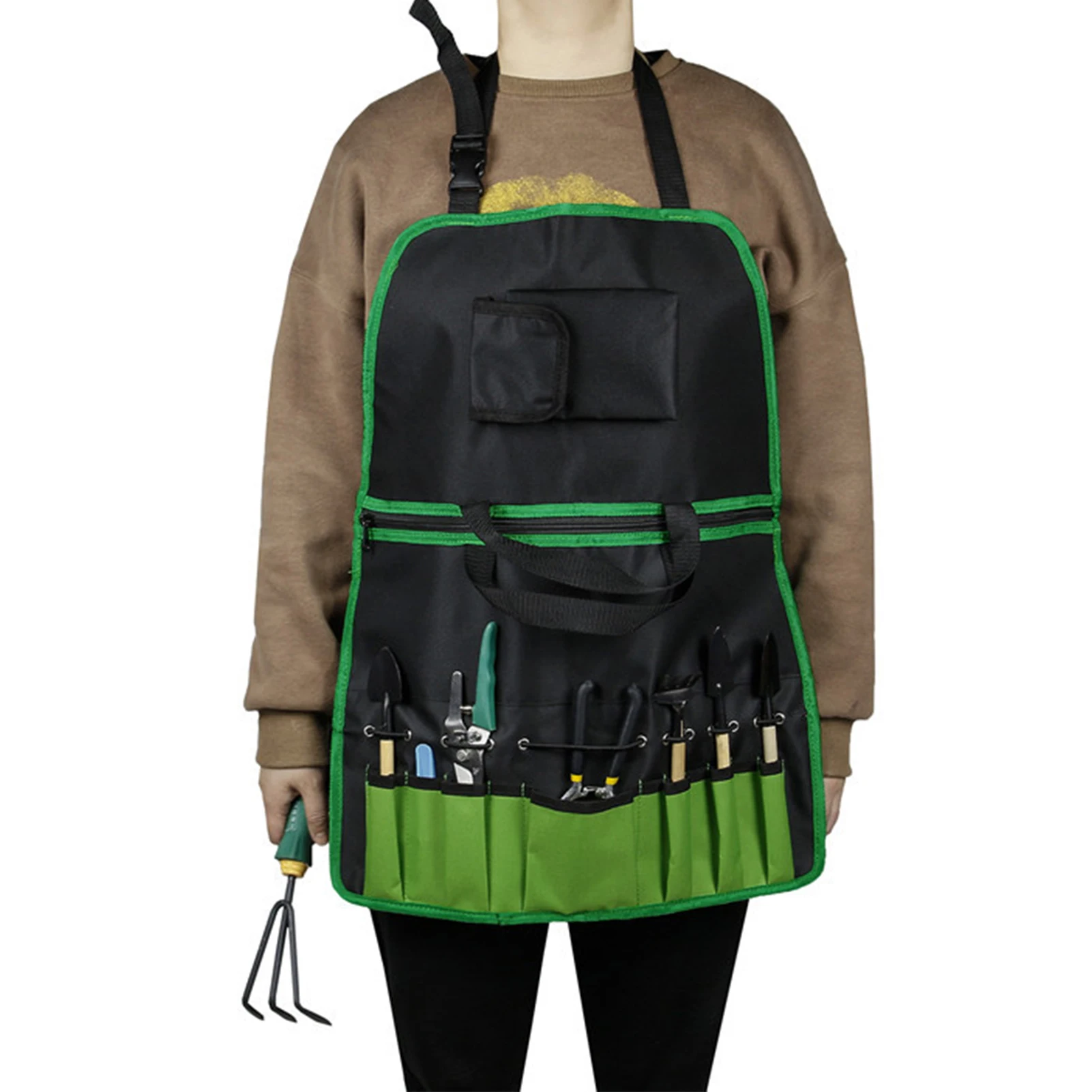 

Toolkit Storage Bag Garden Tool Pouch Bag Waist Apron With Pockets Outdoor Repair Gardening Kit Home Organizer Storage Bag