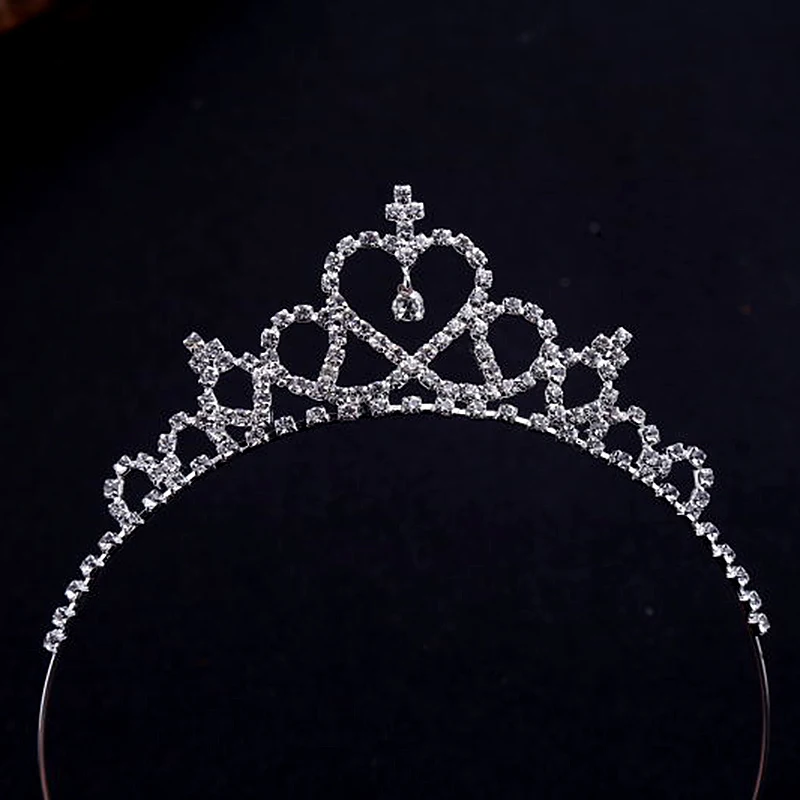 Tiaras de princesa para ni&ntilde;as y ni&ntilde;os, bandana para baile de graduaci&oacute;n, novia, dama de honor, accesorios para fiesta de boda, joyer&iacute;a para el cabello-5