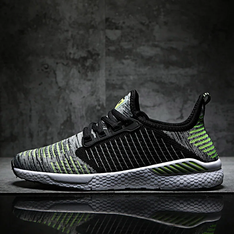 

2019 Sport Running Shoes Men Couple Casual Shoes Men Flats Outdoor Sneakers Mesh Breathable Walking Footwear Sport Trainers