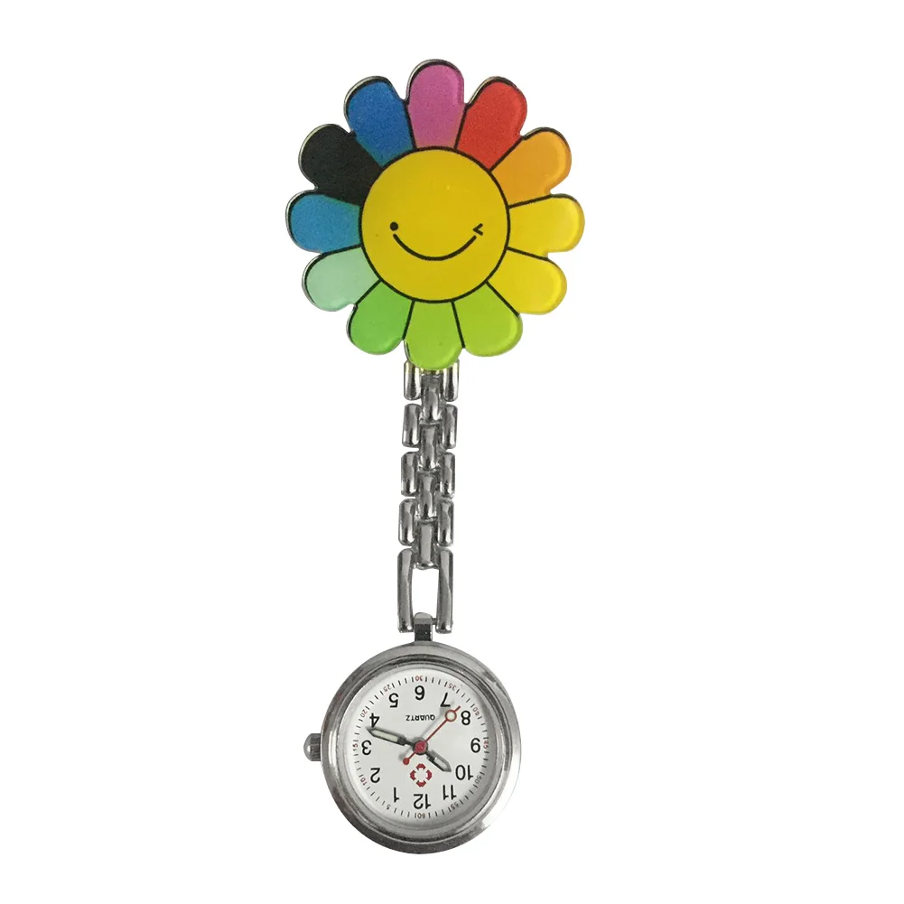 Женские Модные прочные медицинские милые Мультяшные часы для медсестры