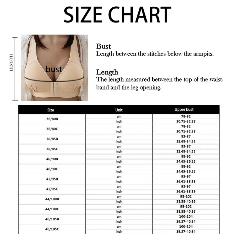 

Sexy Push Up Bra Front Closure Solid Color Bralette Bralette Seamless Brassiere For Women Underwear Plus Size 36-46