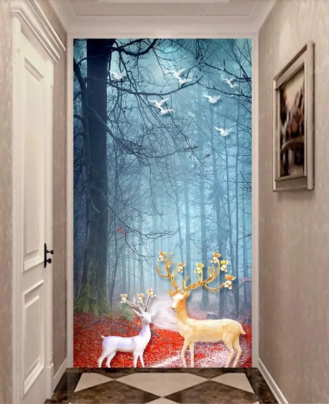 Фотообои 3D на заказ настенная фотообои ландшафт для комнаты спальни гостиной