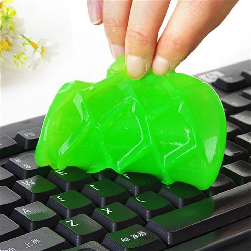 Гелевые Компьютерные клавиатуры Clean Slimy для ПК ноутбуков волшебное клейкое желе