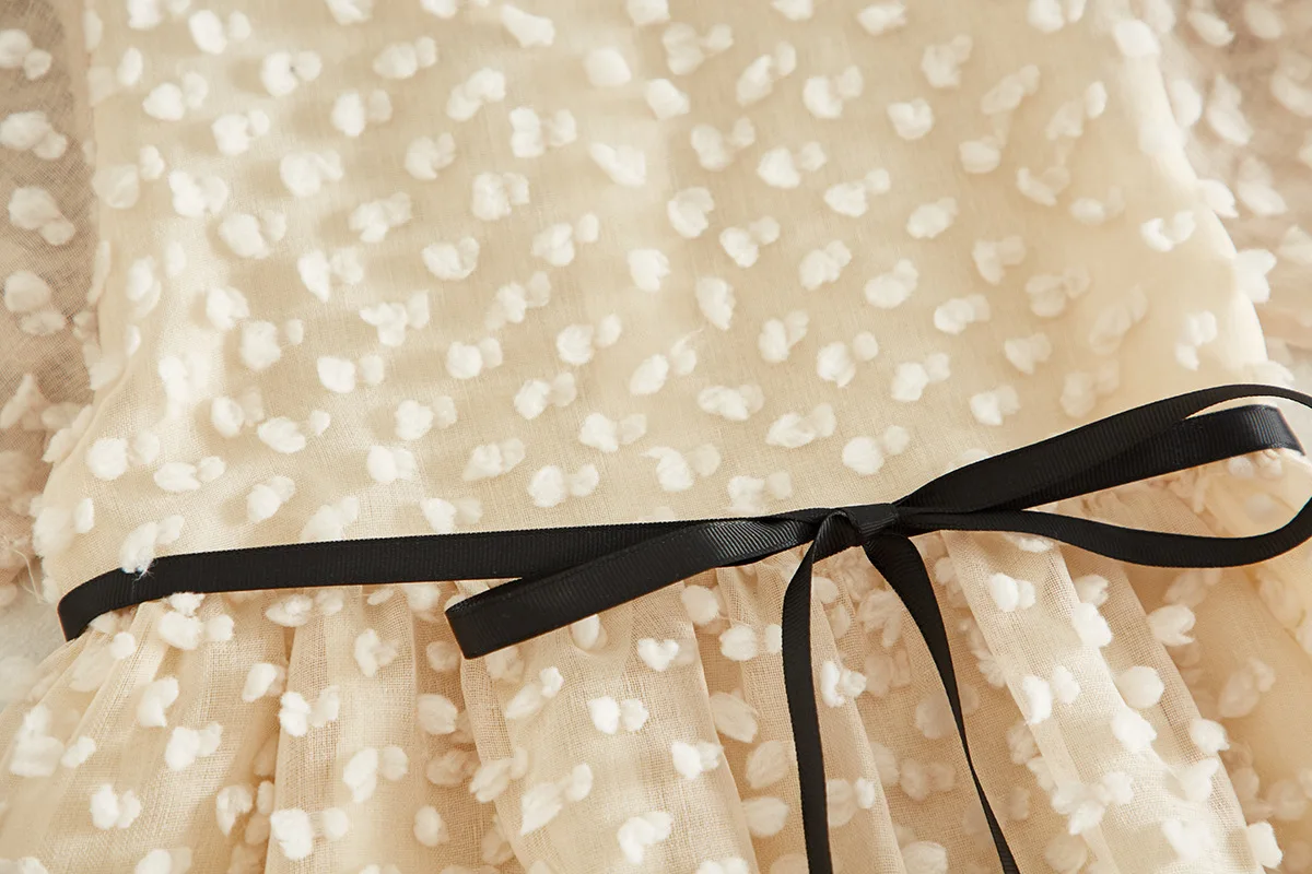 1-3Y Kids Baby Girl Mesh Chiffon Dress Party Clothes Bowknot Sash Princess Child A-Line Gown | Детская одежда и обувь