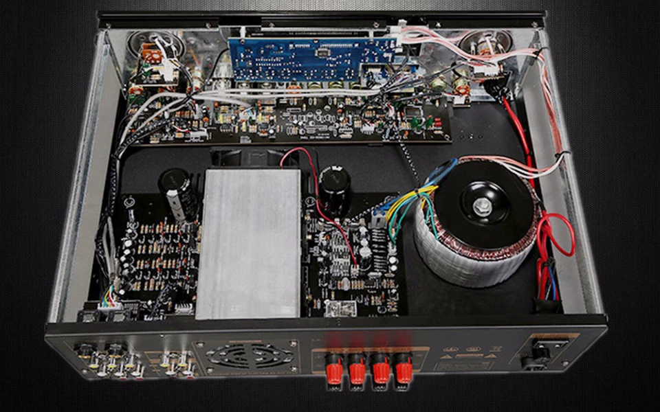 Nobsound PM1000 Профессиональный KTV Караоке Bluetooth усилитель Поддержка MP5 USB/SD воспроизведение APE музыка поддержка 220 В и 110 В
