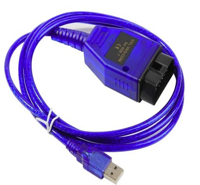 Диагностический сканер OBD2 с USB-кабелем для Audl Seat V0lkswagen Sk0da модели 409 1 дюйма Vag C0m vag