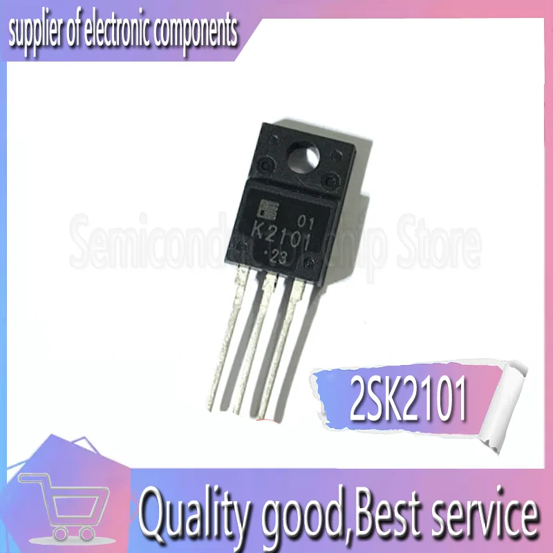 

10pcs/lot K2101 2SK2101 New stock TO-220F 800V 6A