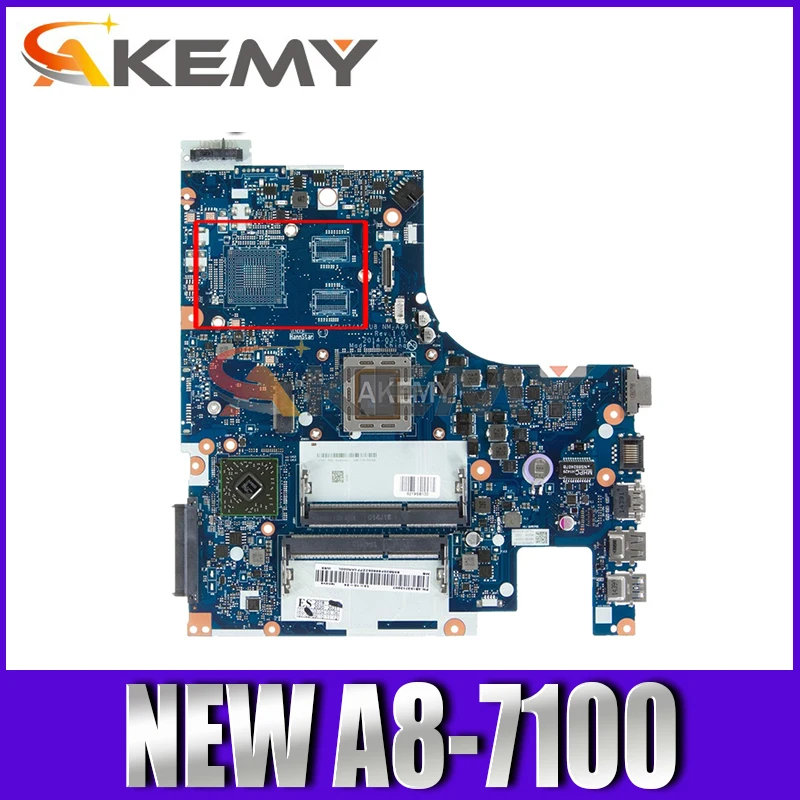 

New ACLU7/ACLU8 NM-A291 Motherboard For Lenovo Z50-75 G50-75M G50-75 G50-75M Laptop mainboard ( For AMD A8-7100 CPU ) GM