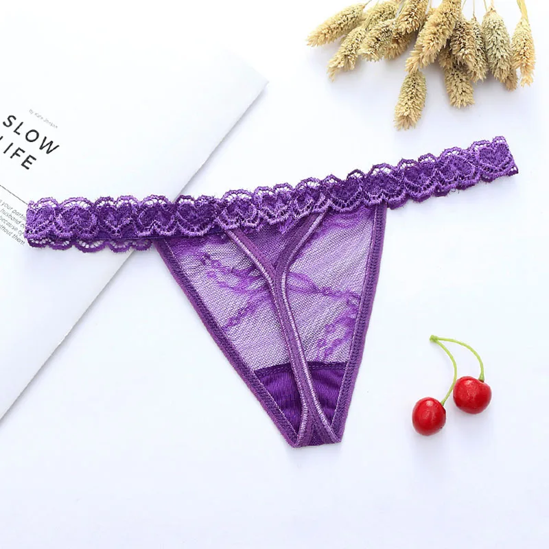 CP056 G Strings бесшовные кружевные трусики дышащее женское нижнее белье с низкой