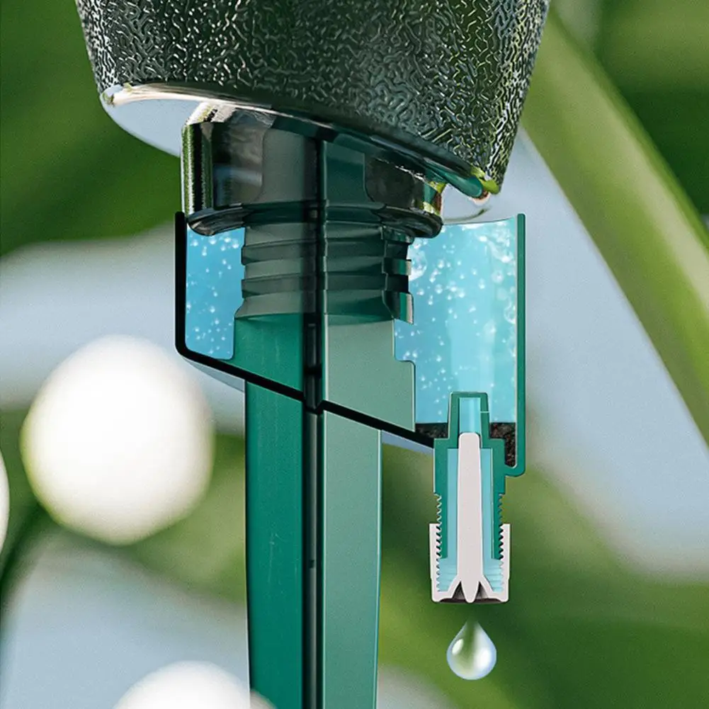 

2 Colors 3Pcs Convenient Universal Anti-blocking Self Watering Bottle Anti-deform Self Watering Stake Durable for Balcony