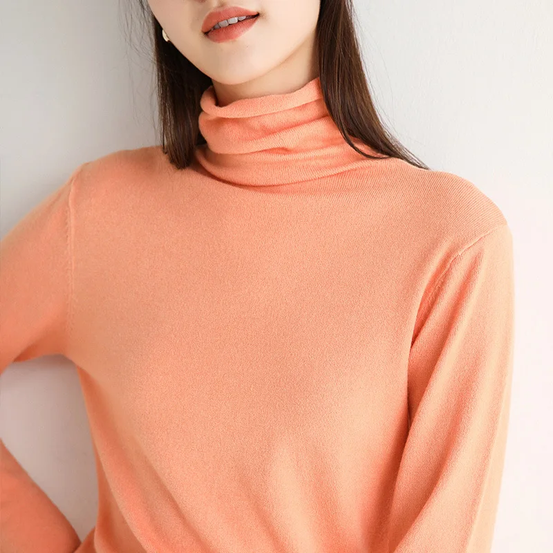 

2021 New Korean Long Sleeve Cashmere Sweater Pullover Sping Autumn Loose Knitted Tshirt Soft Version Tops Pull Femme