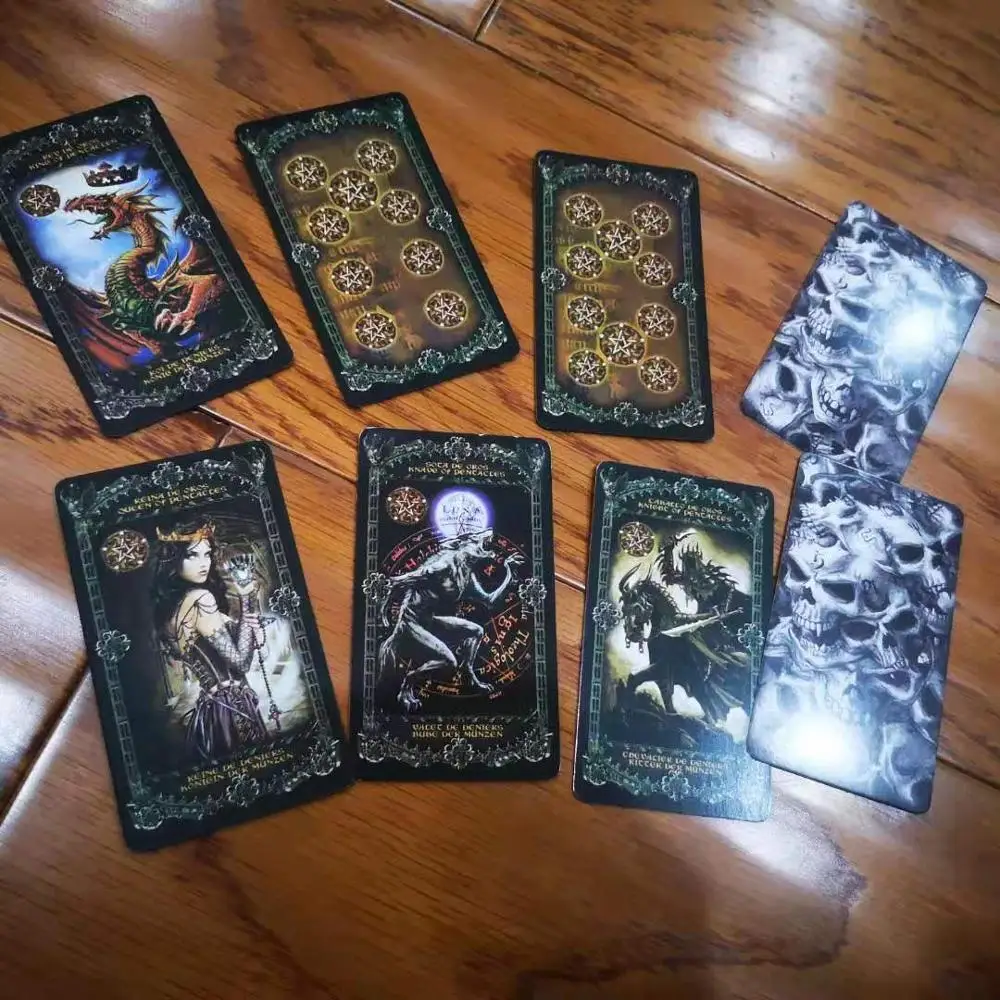 Deviant Moon Alchemy английская игра магический Таро версия настольная таинственный