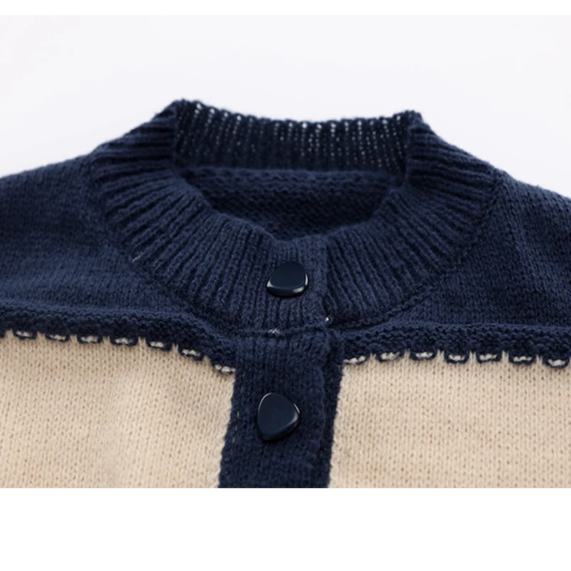 Женский вязаный кардиган в полоску модный шерстяной свитер с длинным рукавом и