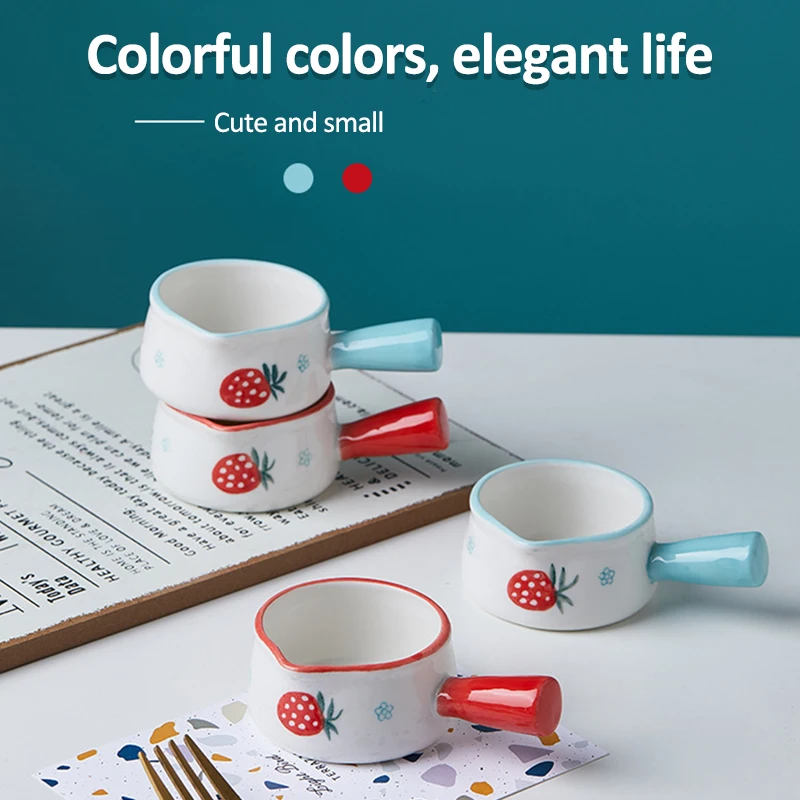 Керамическая мини чашка для молока с ручкой японские кувшины кофе сахар молоко