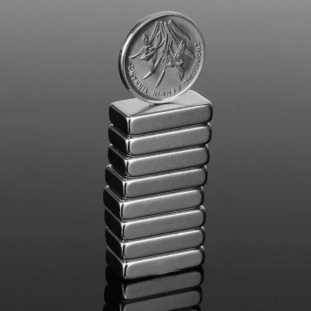 8 шт. неодимовые магниты для холодильника 20 х10х5 мм