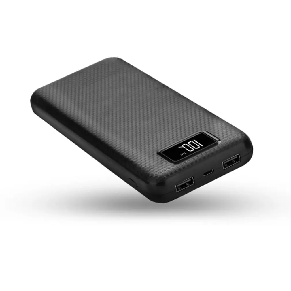 Внешний аккумулятор pcb внешний корпус ЖК-дисплей двойной USB выход зарядное