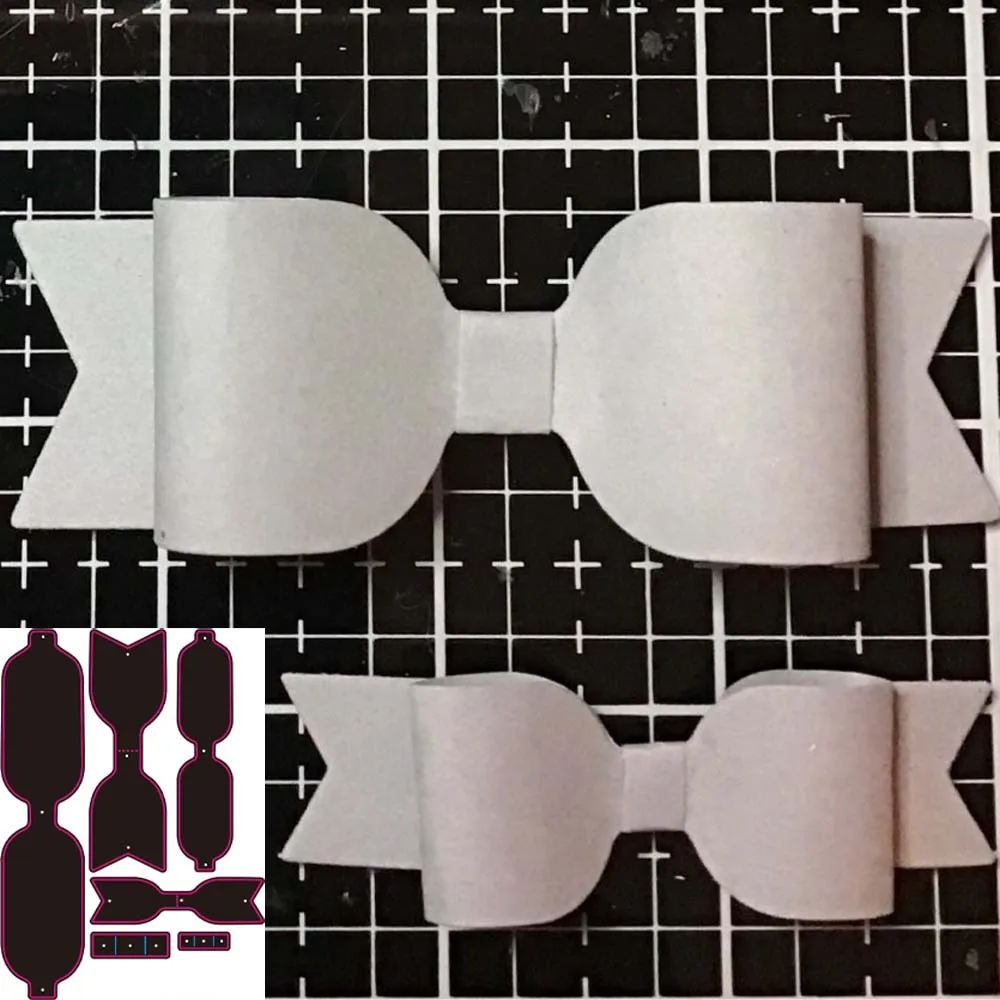 

Bow metal cutting die arrow business card printing machine die scrapbook album embossing process DIY